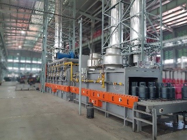 Normalizing Furnace with Roller Conveyor
